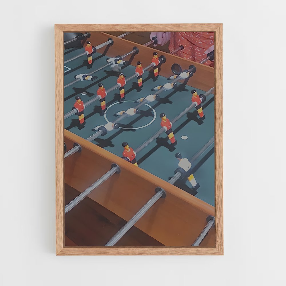 ap-foosball-4 cadre Bois clair