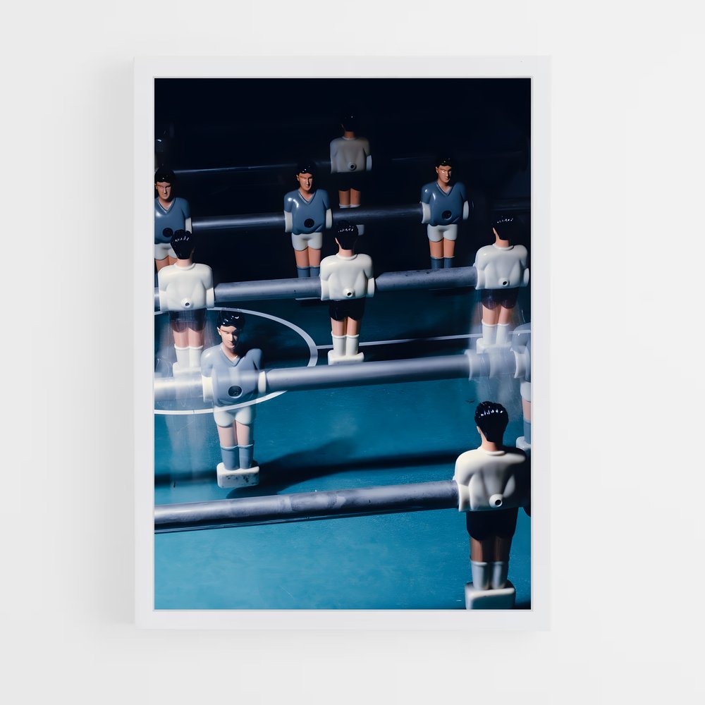 ap-foosball-5 cadre Blanc