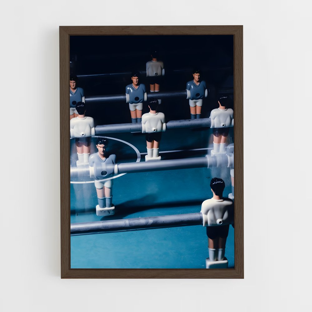 ap-foosball-5 cadre Bois foncé