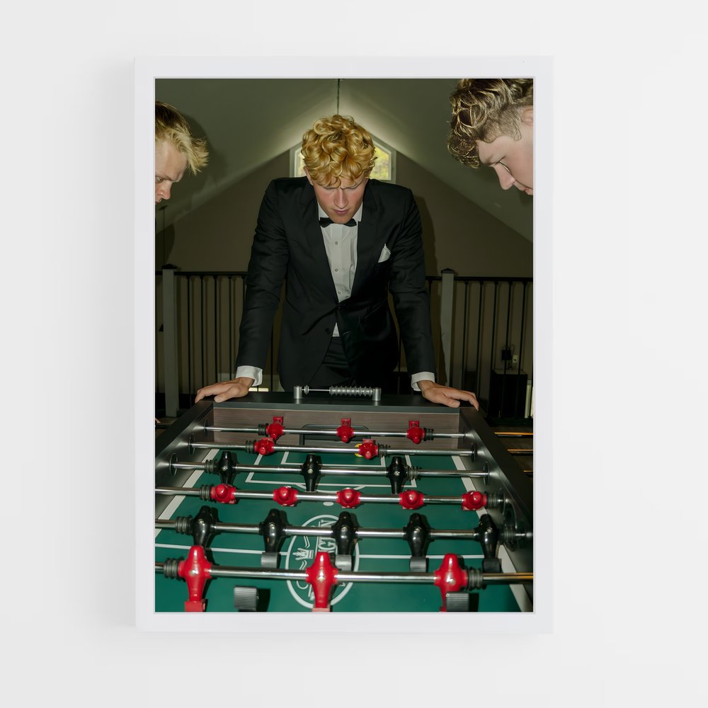 ap-foosball-7 cadre Blanc