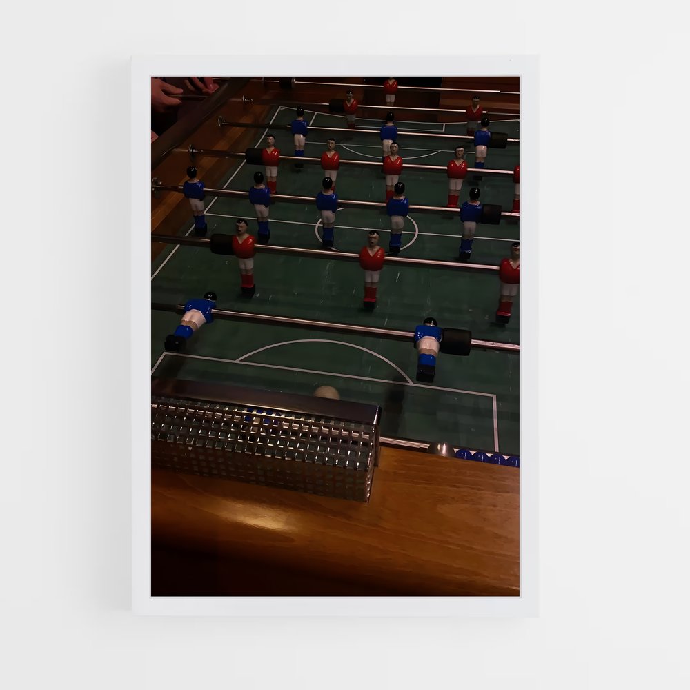 ap-foosball-9 cadre Blanc