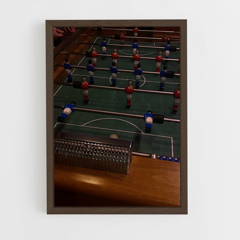 ap-foosball-9 cadre Bois foncé