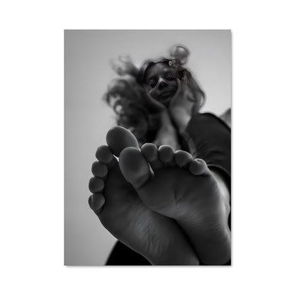 Poster Pieds en L'air