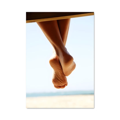 Poster Les Pieds dans le Vide