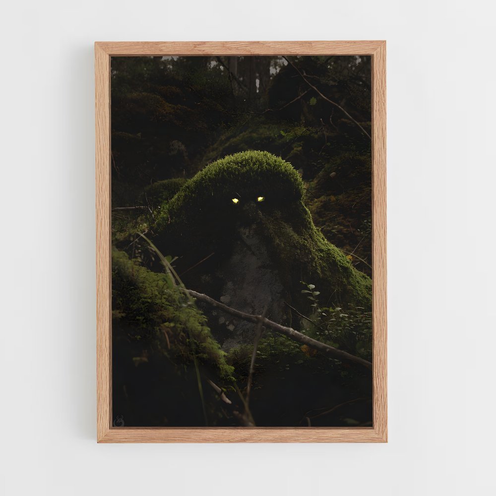 ap-forest moss-11 cadre Bois clair