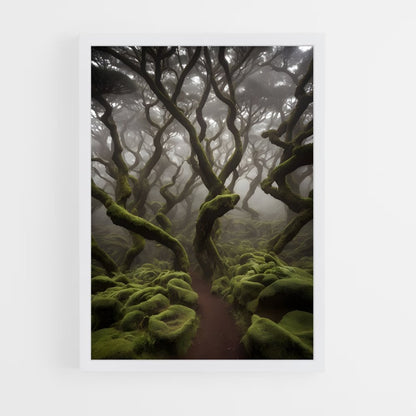 ap-forest moss-8 cadre Blanc