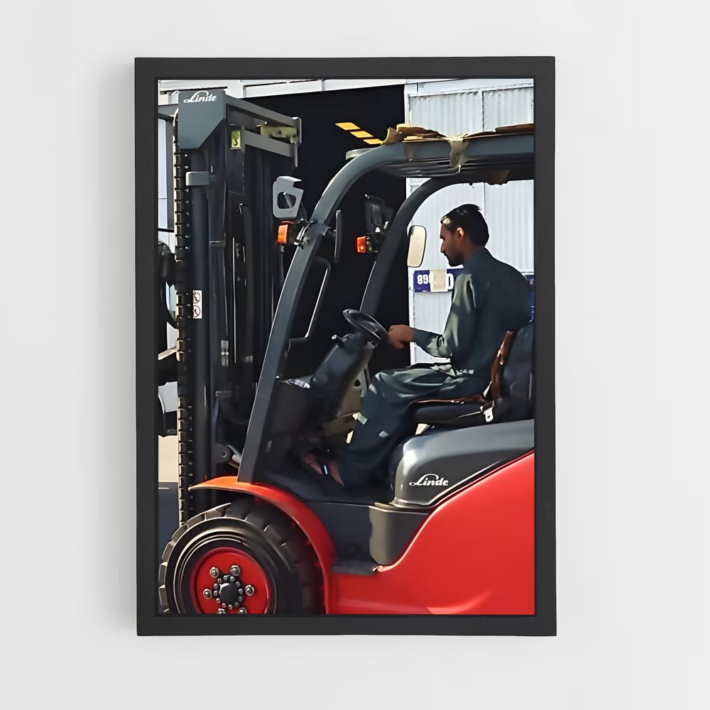 ap-forklift operator-1 cadre Noir