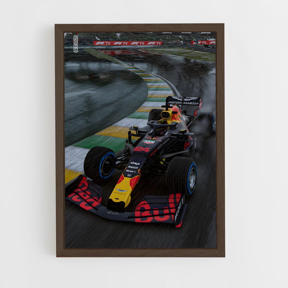 ap-formula 1 cars-1 cadre Bois foncé
