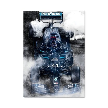 Poster Futuriste Mercedes