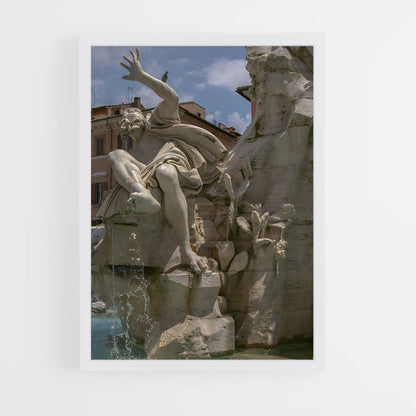 ap-fountain of four rivers bernini-7 cadre Blanc