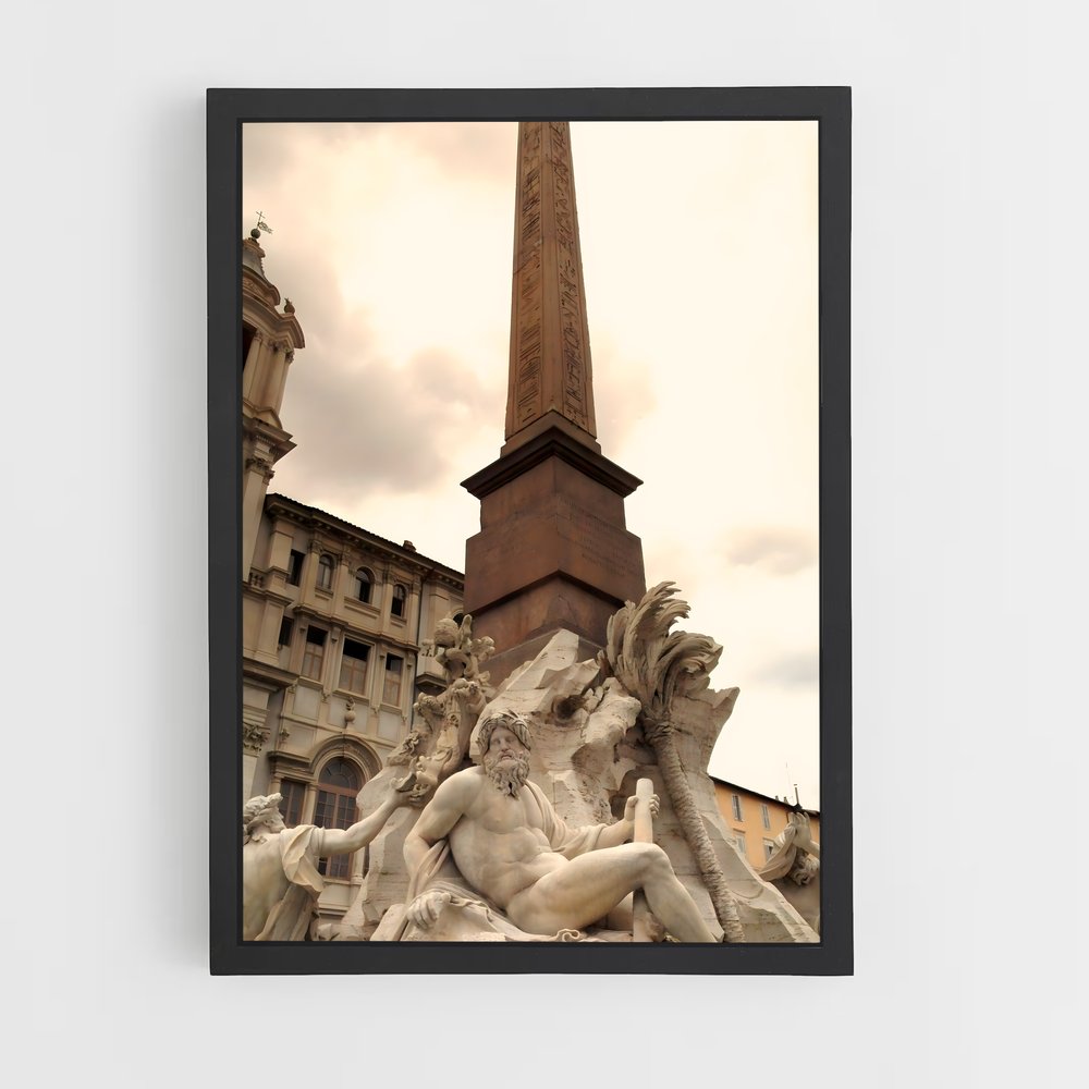 ap-fountain of four rivers bernini-8 cadre Noir