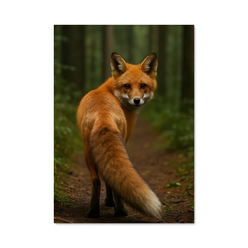 Wandering Fox Poster – Aesthetic Posters
