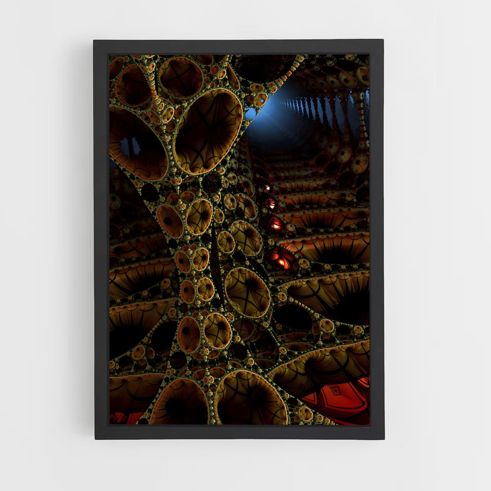 ap-fractals-9 cadre Noir