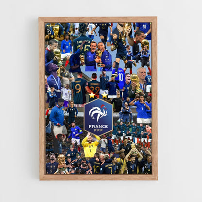 ap-france national football team-7 cadre Bois clair