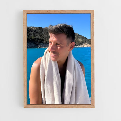 ap-francesco gabbani-1 cadre Bois clair