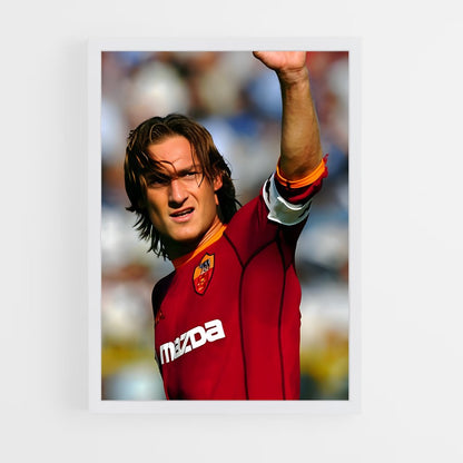 ap-francesco totti-7 cadre Blanc