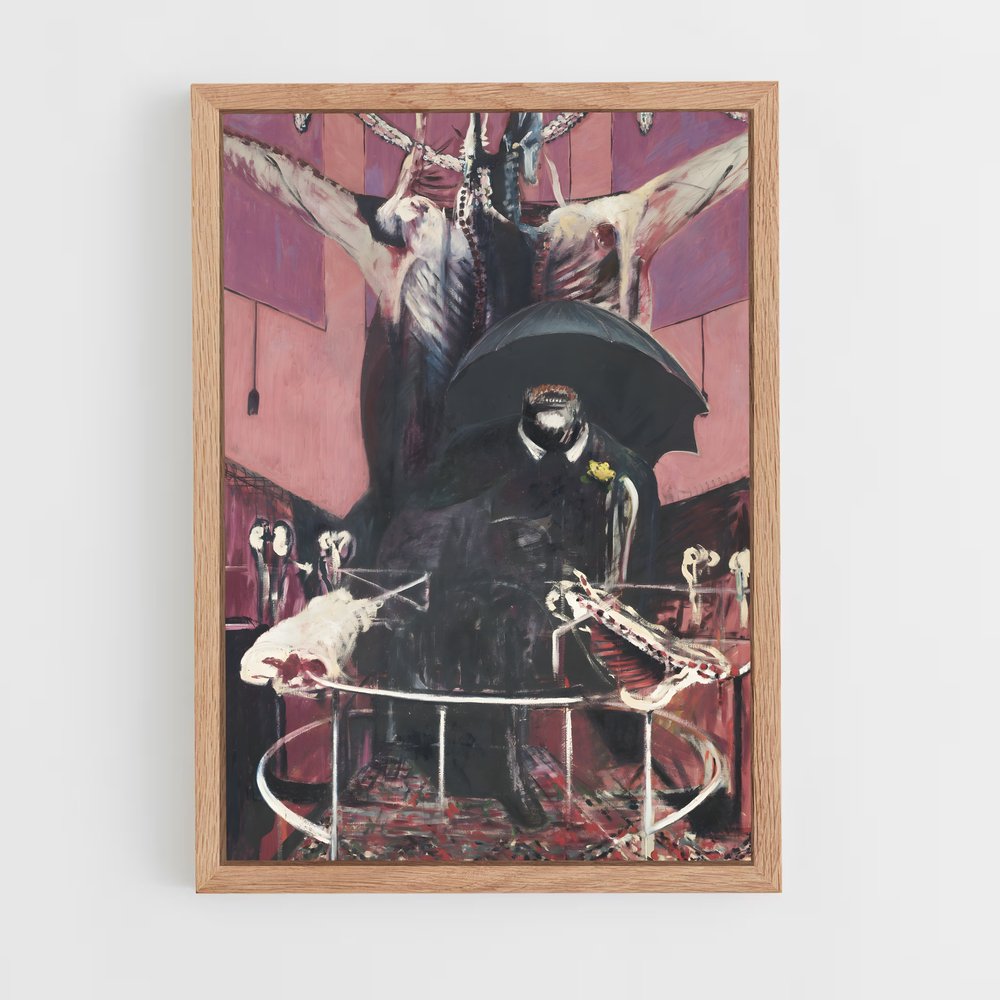 ap-francis bacon-1 cadre Bois clair