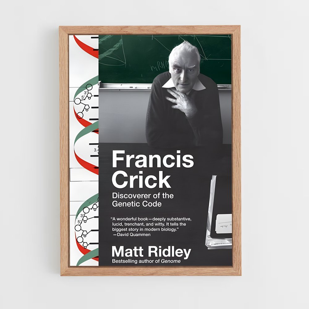ap-francis crick-1 cadre Bois clair