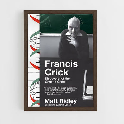 ap-francis crick-1 cadre Bois foncé