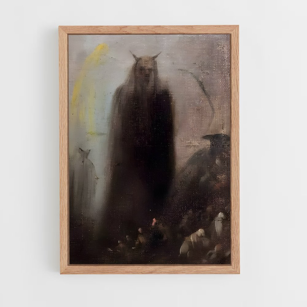 ap-francisco goya-1 cadre Bois clair