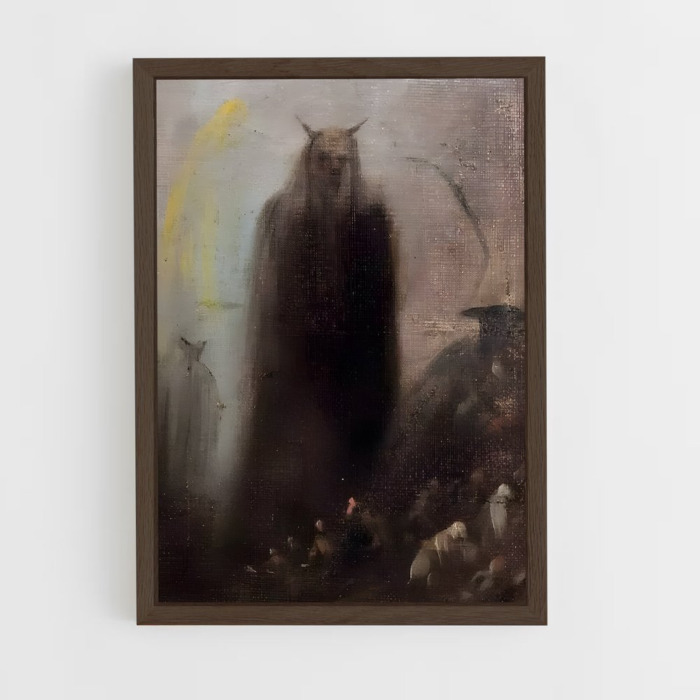 ap-francisco goya-1 cadre Bois foncé