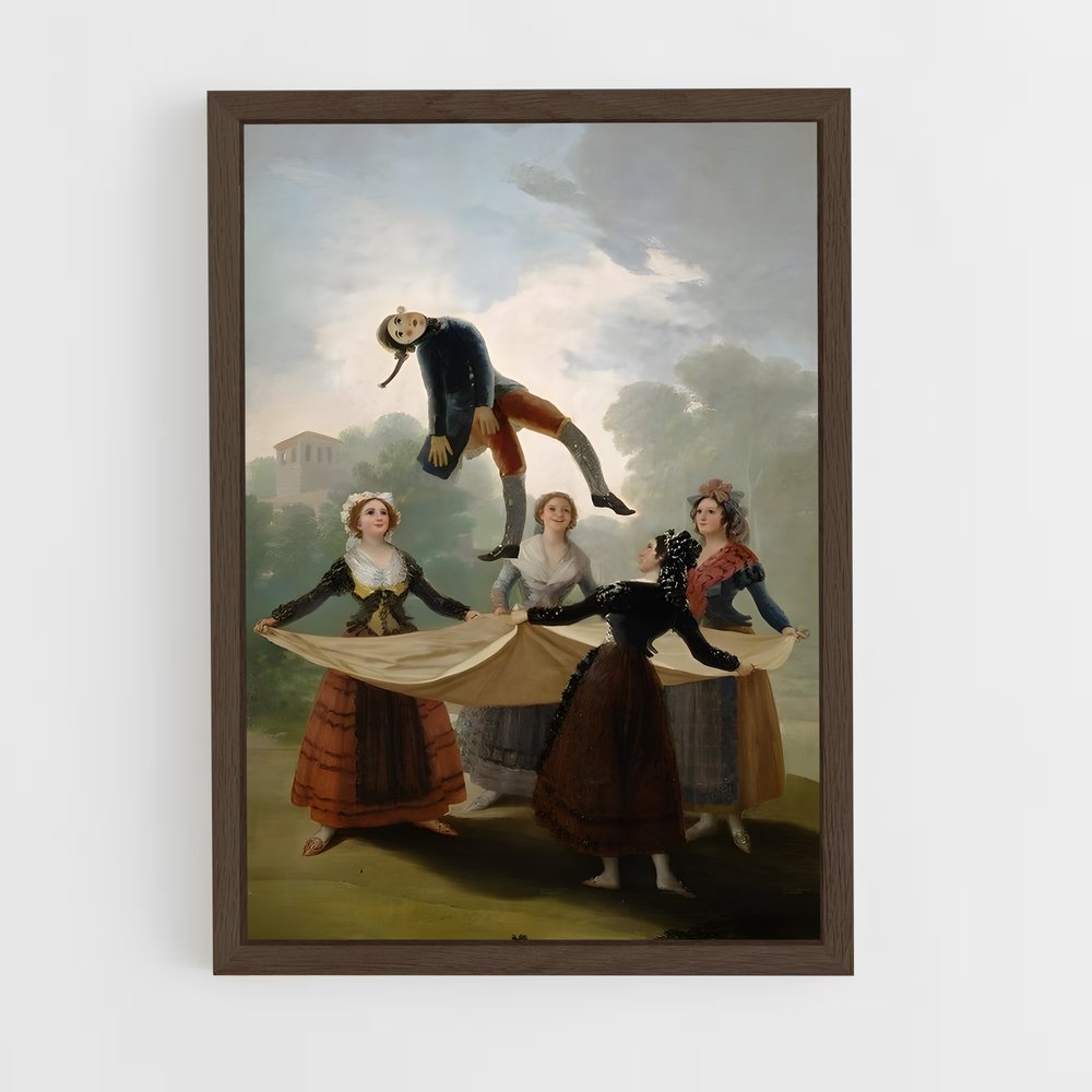 ap-francisco goya-2 cadre Bois foncé