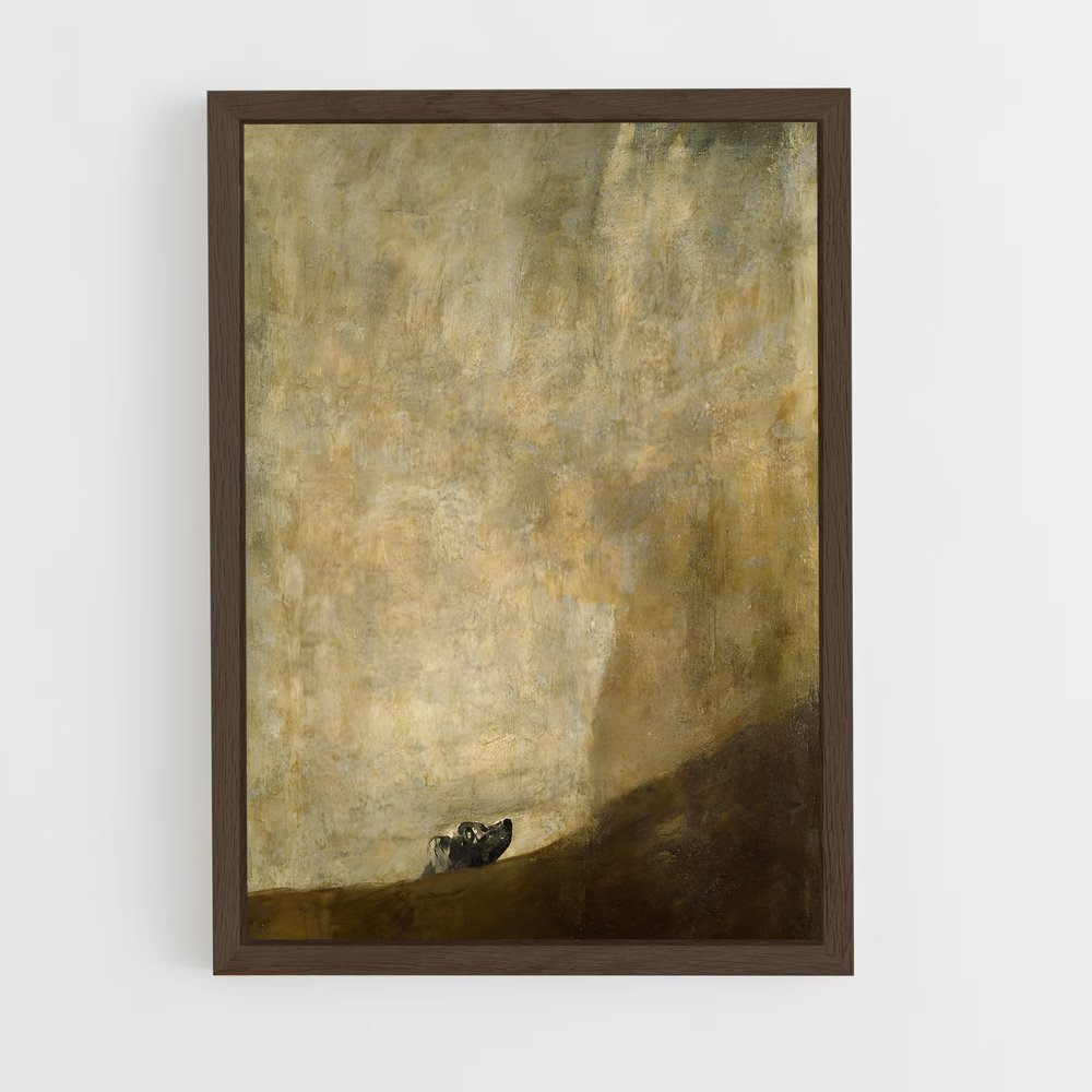 ap-francisco goya-3 cadre Bois foncé
