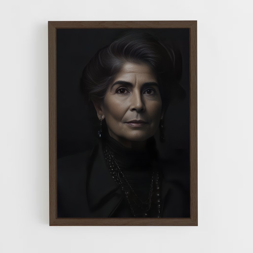 ap-francoise bettencourt meyers-5 cadre Bois foncé