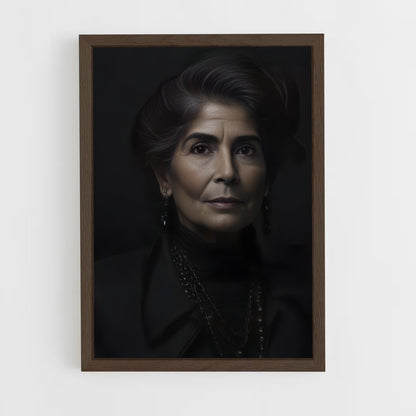 ap-francoise bettencourt meyers-5 cadre Bois foncé