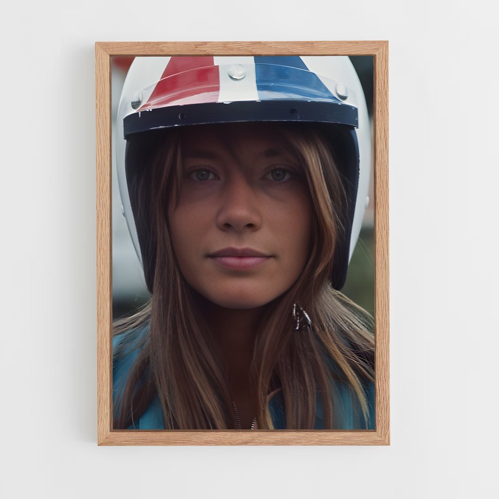 ap-francoise hardy-1 cadre Bois clair