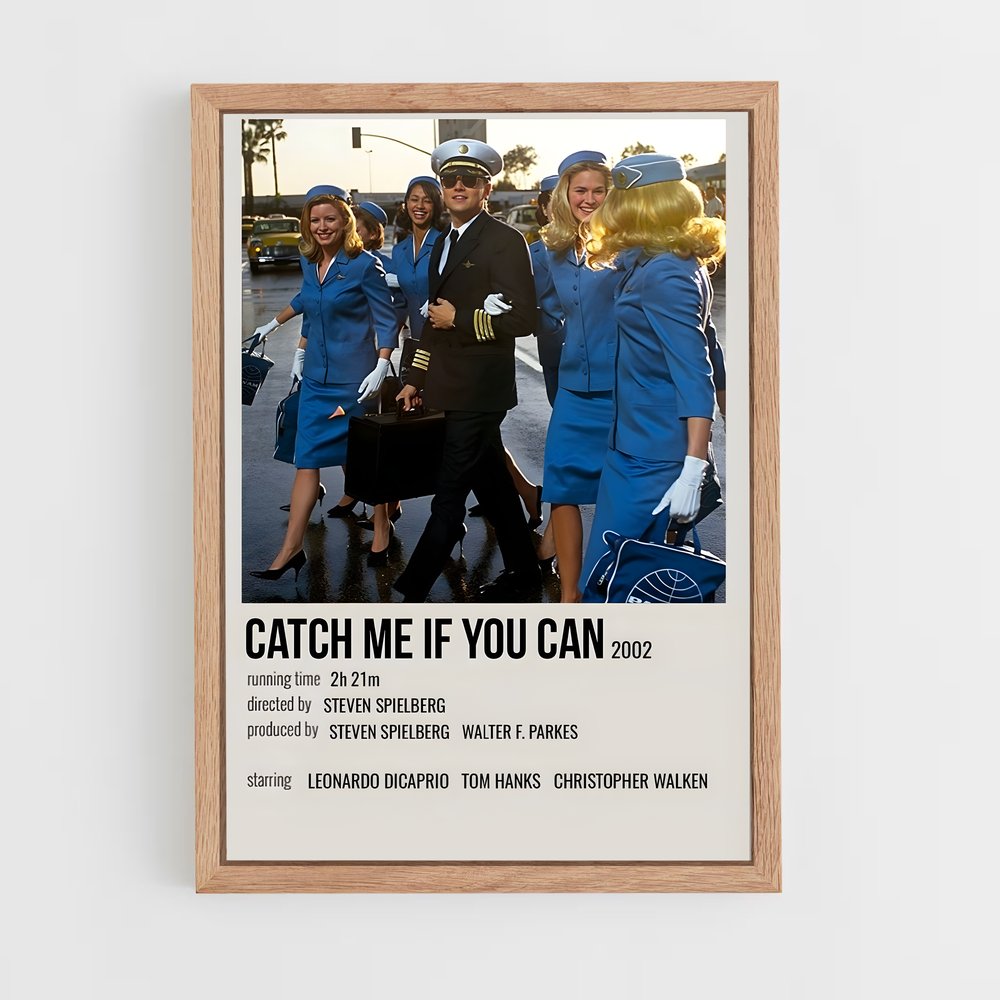 ap-frank abagnale-5 cadre Bois clair
