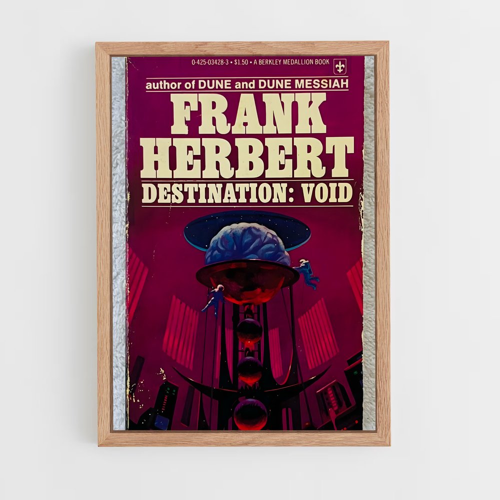 ap-frank herbert-8 cadre Bois clair