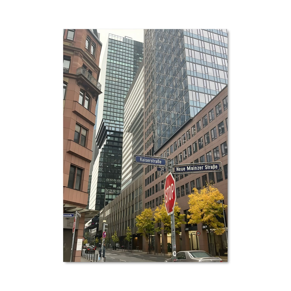 Poster Stop Urbain