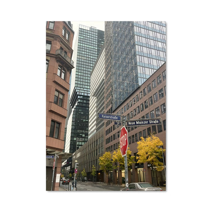Poster Stop Urbain