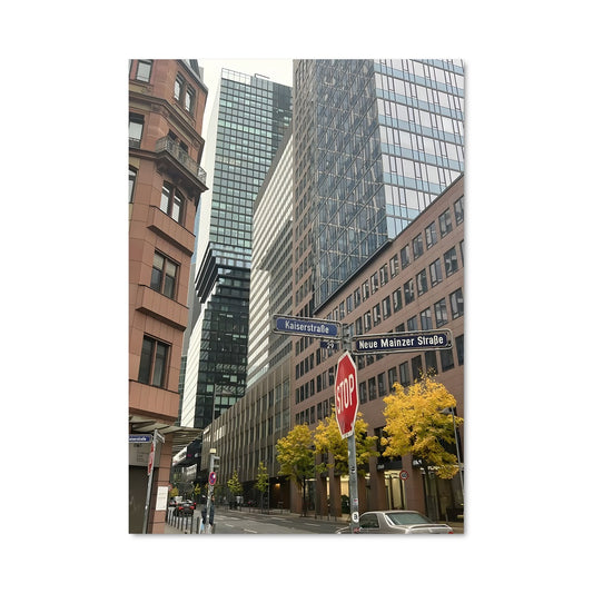 Poster Stop Urbain