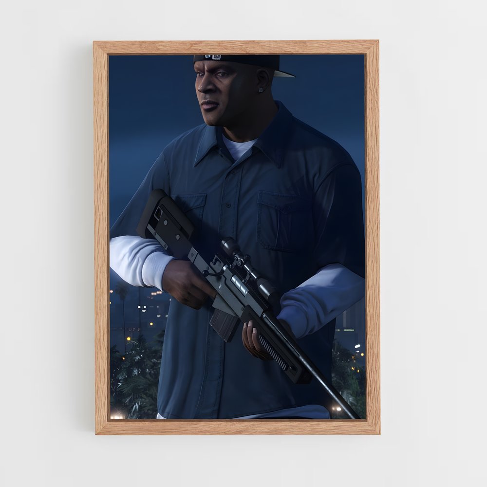 ap-franklin clinton-1 cadre Bois clair