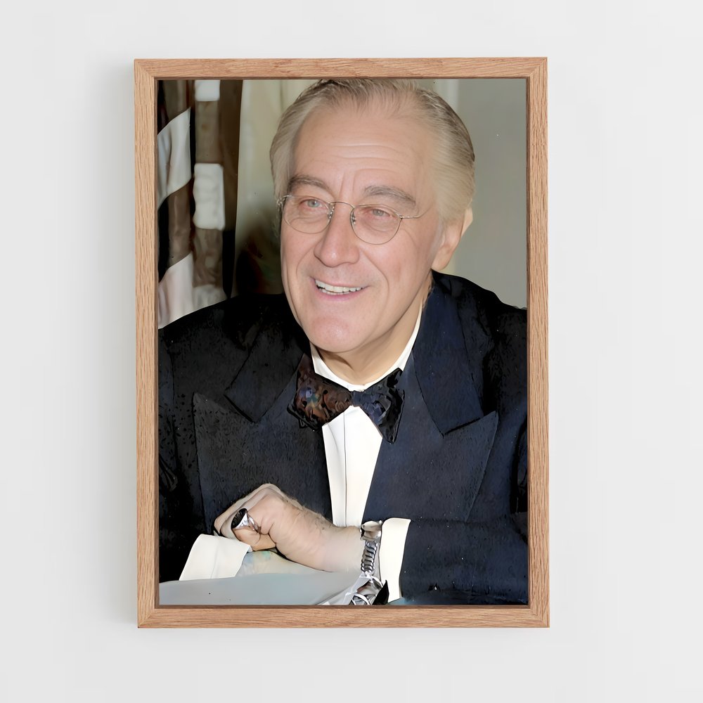 ap-franklin roosevelt-3 cadre Bois clair