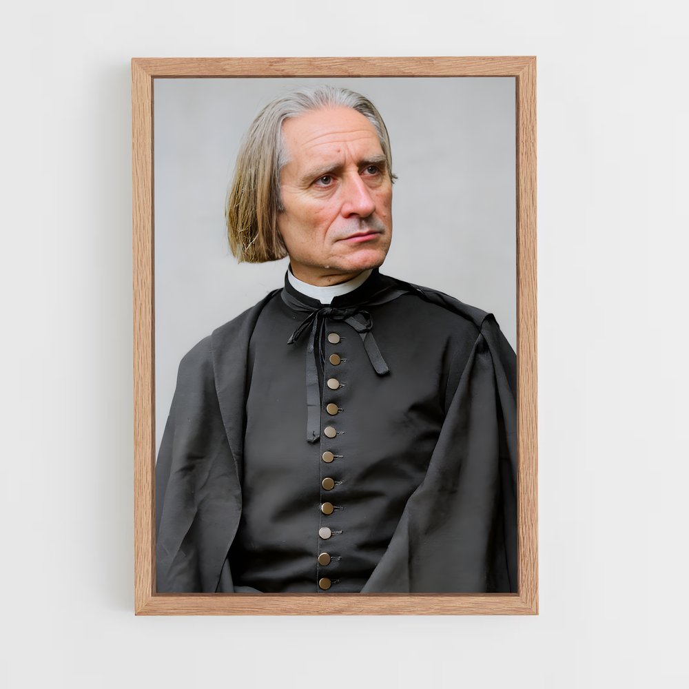ap-franz liszt-3 cadre Bois clair