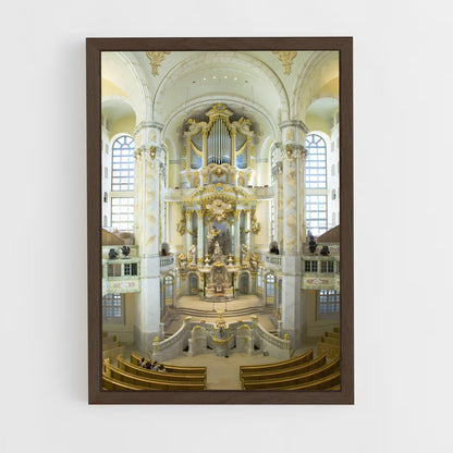 ap-frauenkirche dresden-4 cadre Bois foncé