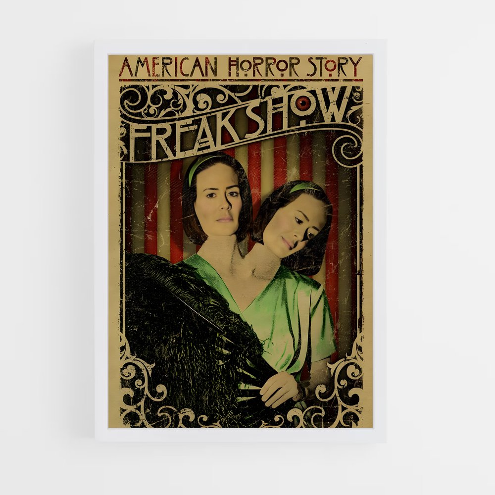 ap-freak show-1 cadre Blanc