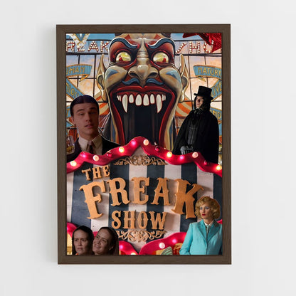 ap-freak show-2 cadre Bois foncé