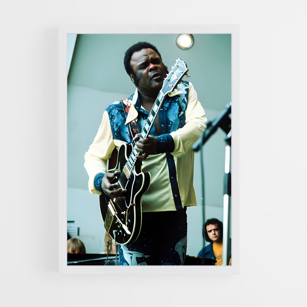 ap-freddie king-1 cadre Blanc