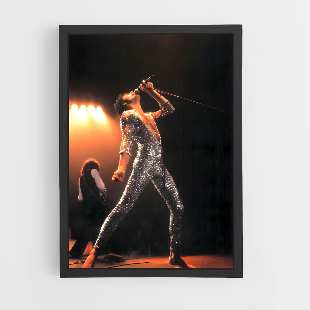 ap-freddie mercury-2 cadre Noir