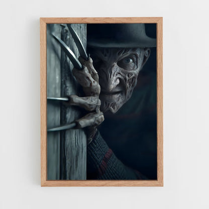 ap-freddy krueger-3 cadre Bois clair