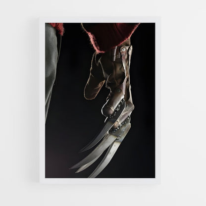 ap-freddy krueger-8 cadre Blanc