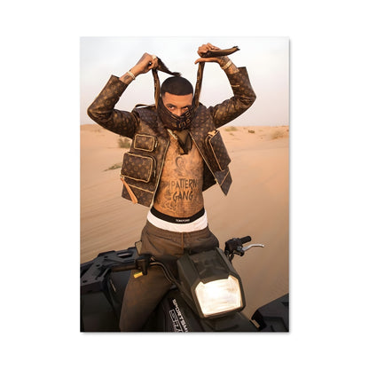 Poster Ride au Clair de Lune