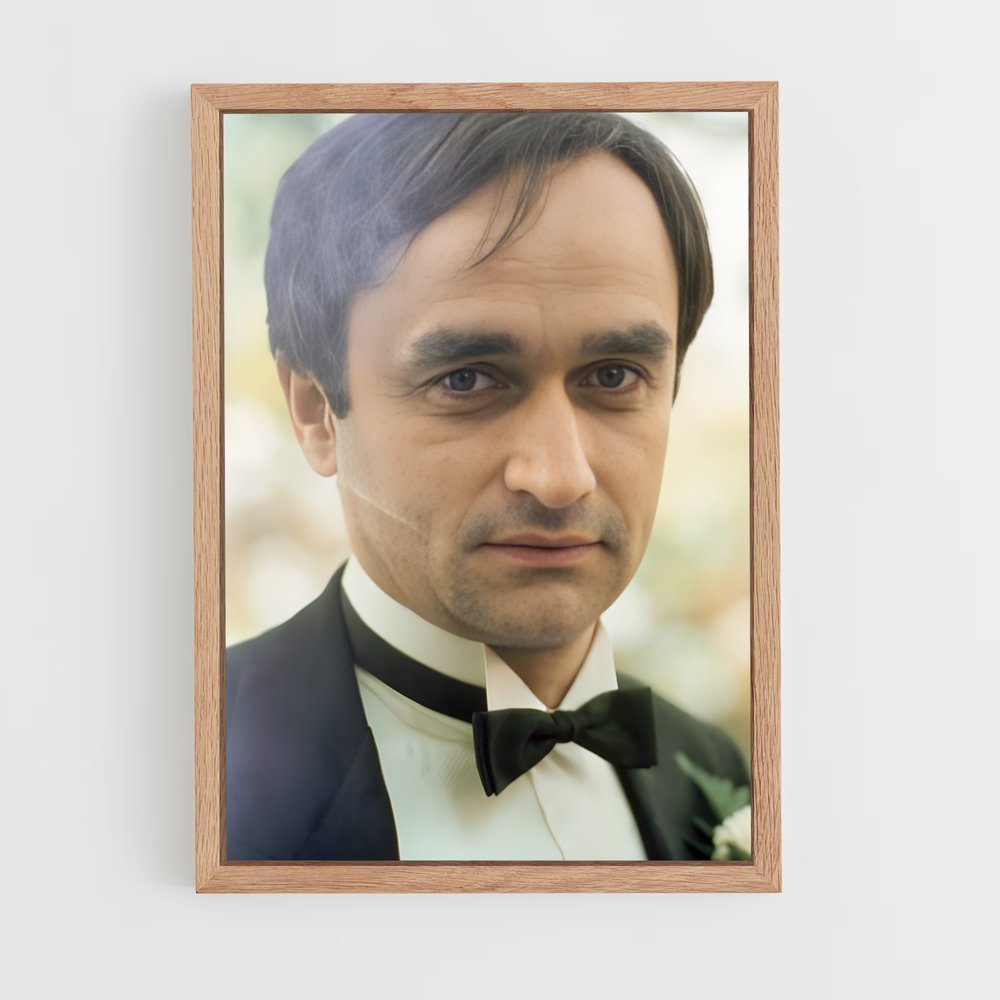 ap-fredo corleone-1 cadre Bois clair