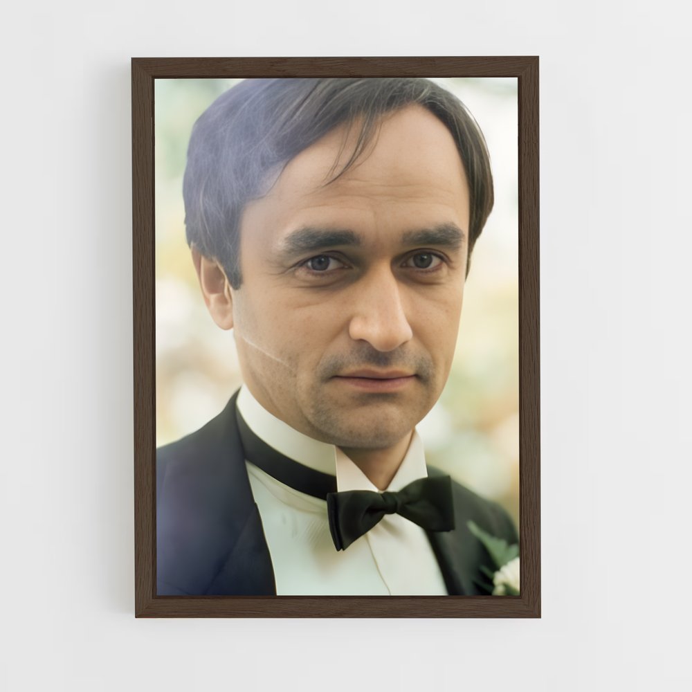 ap-fredo corleone-1 cadre Bois foncé