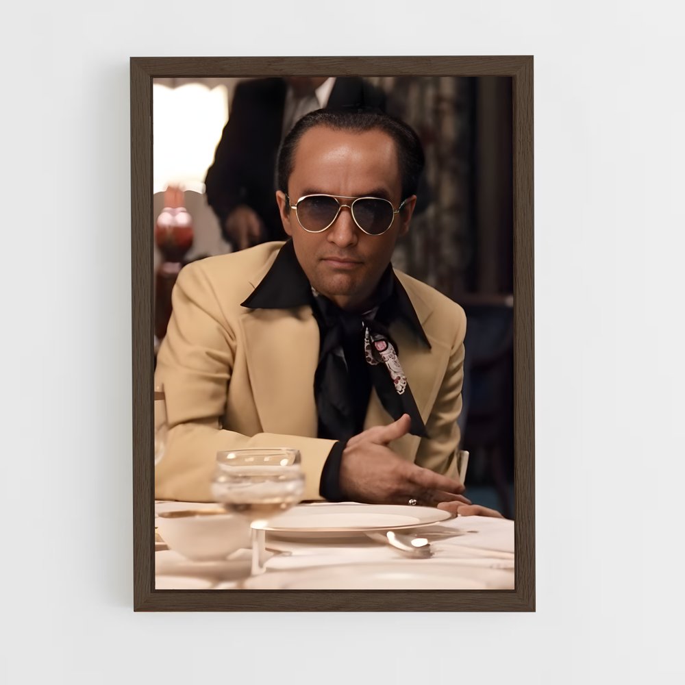 ap-fredo corleone-2 cadre Bois foncé