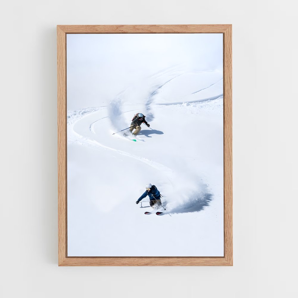 ap-freeride world tour skiing-5 cadre Bois clair